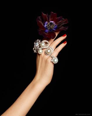钻石鲜花夫人 Gyslain Yarhi镜头下的珠宝艺术